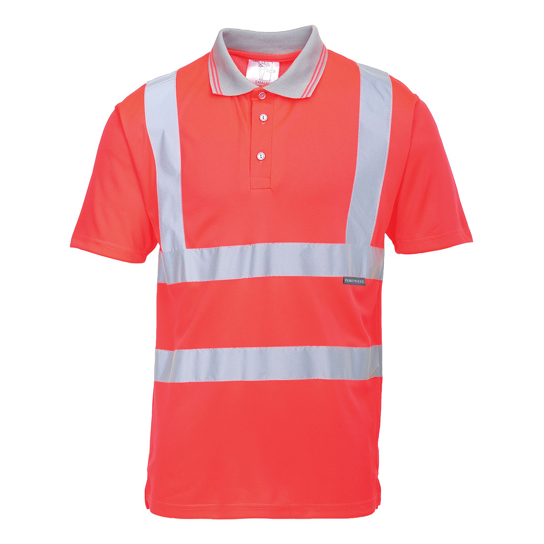 Portwest Hi Vis Short Sleeve Polo